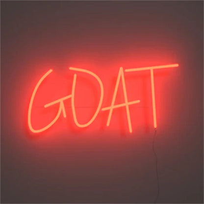 Goat Led Neon Sign Bars Home Decor And Office Settings - Shineneon
