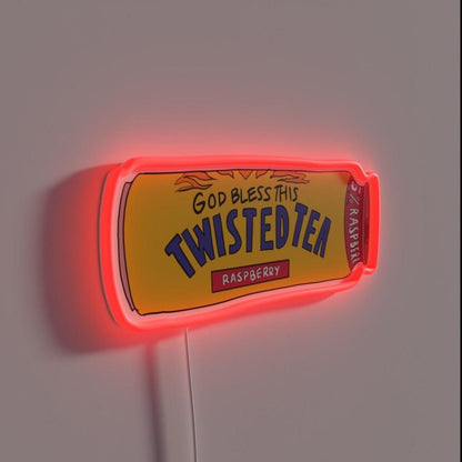 God Bless This Tea Rgb Led Neon Sign - Shineneon
