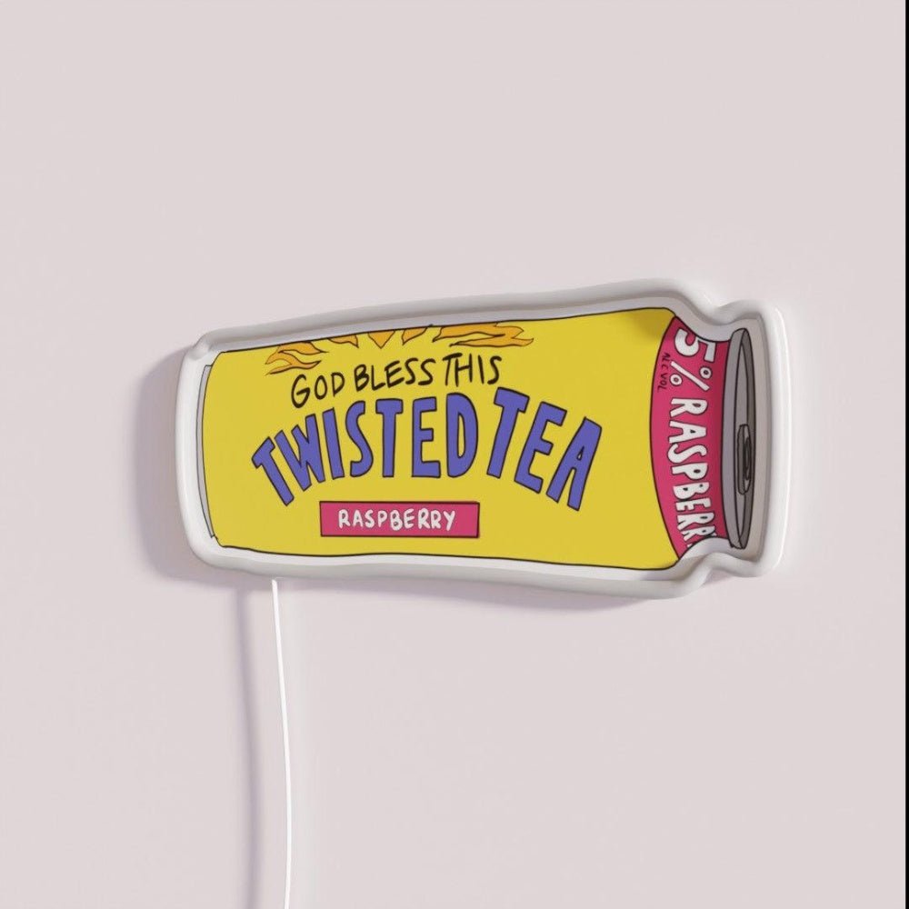 God Bless This Tea Rgb Led Neon Sign - Shineneon