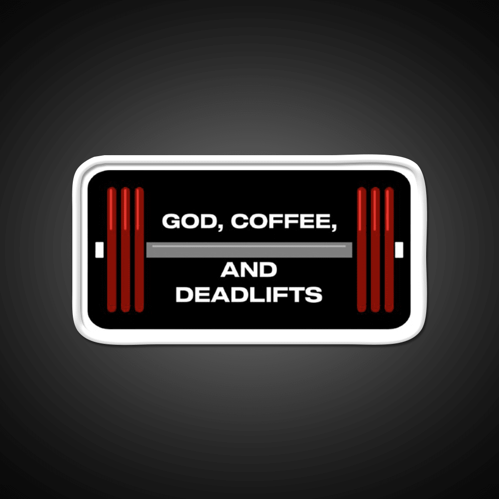 God Coffee And Deadlifts Gym Fitness Led Neon Sign Rgb Color - Shineneon