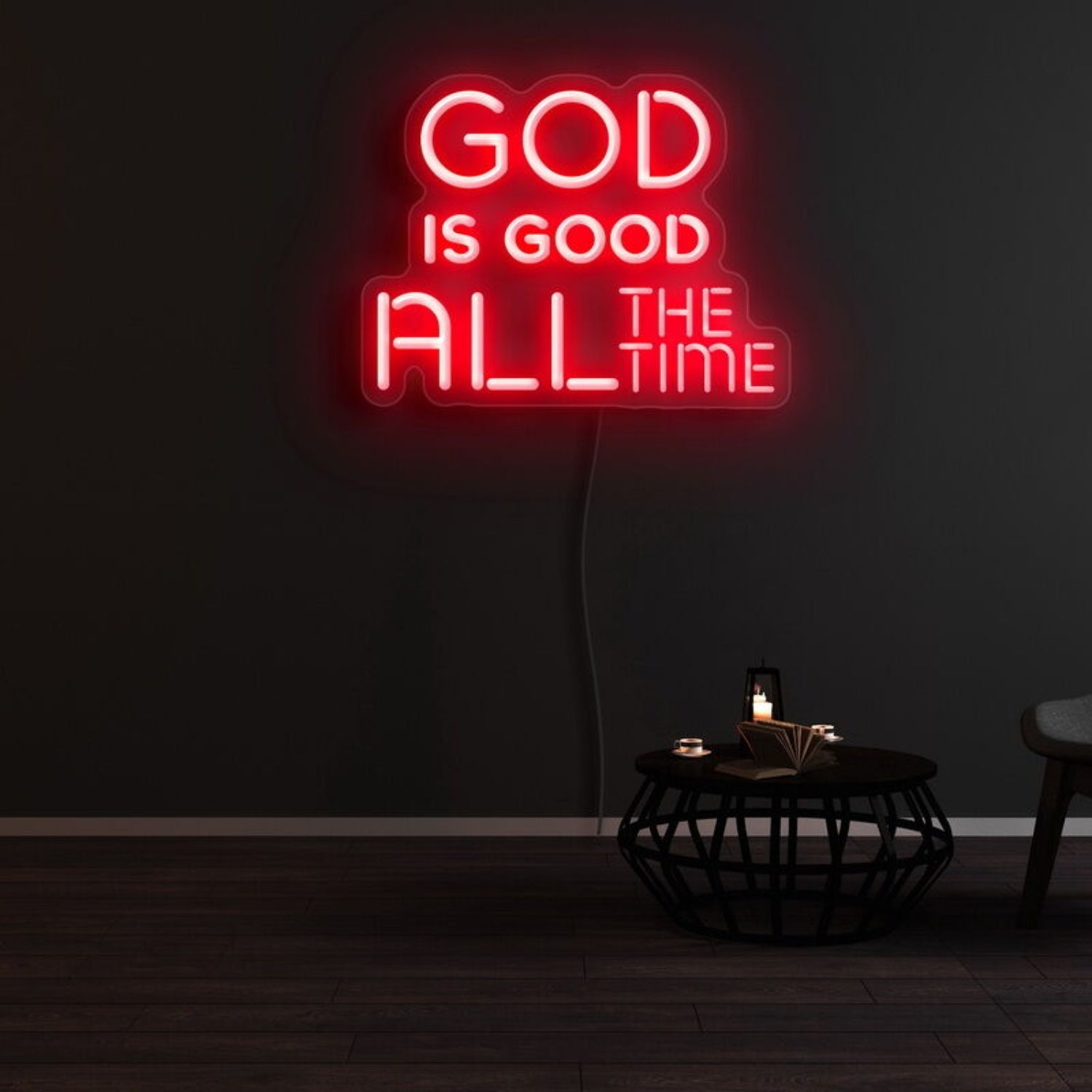 God Is Good All The Time Neon Sign | Shineneon