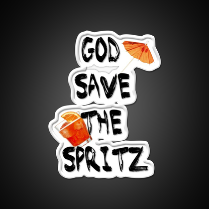 God Save The Spritz Cocktail Bar Decor Led Neon Sign Rgb Color - LED neon sign view 11