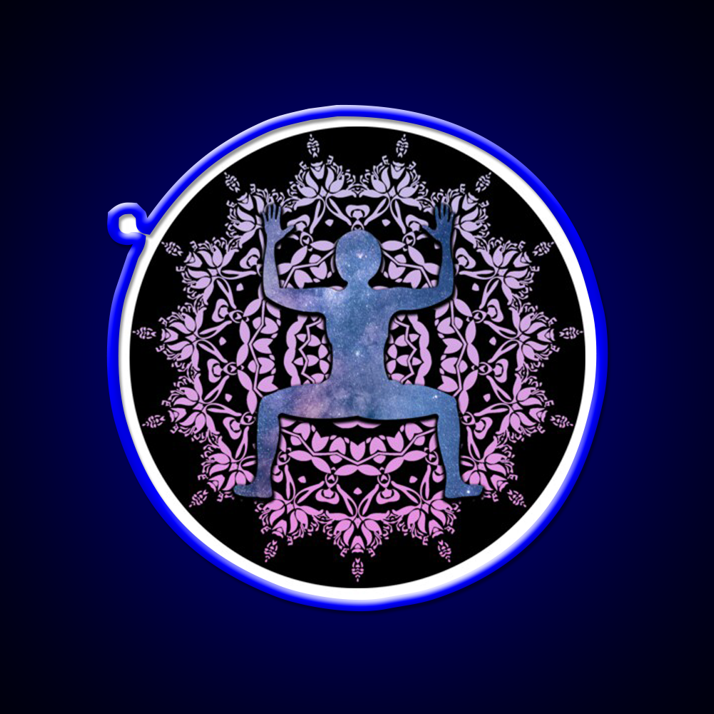 Goddess Yoga Led Neon Sign For Wellness Space Rgb Color