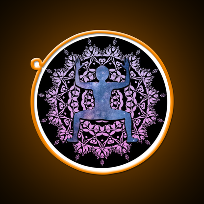 Goddess Yoga Led Neon Sign For Wellness Space Rgb Color