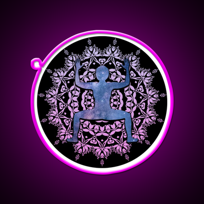 Goddess Yoga Led Neon Sign For Wellness Space Rgb Color