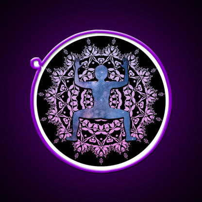 Goddess Yoga Led Neon Sign For Wellness Space Rgb Color