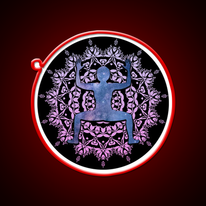 Goddess Yoga Led Neon Sign For Wellness Space Rgb Color