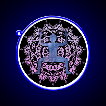 Goddess Yoga Led Neon Sign For Wellness Space Rgb Color - Shineneon