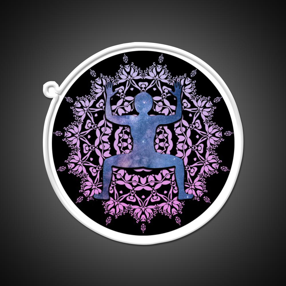 Goddess Yoga Led Neon Sign For Wellness Space Rgb Color