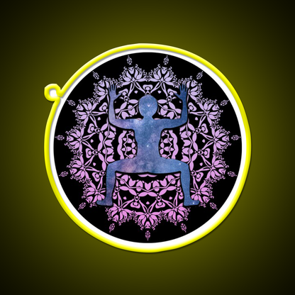 Goddess Yoga Led Neon Sign For Wellness Space Rgb Color