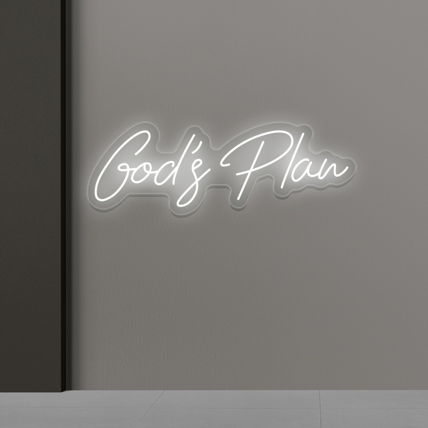 Gods Plan Led Neon Sign | Shineneon