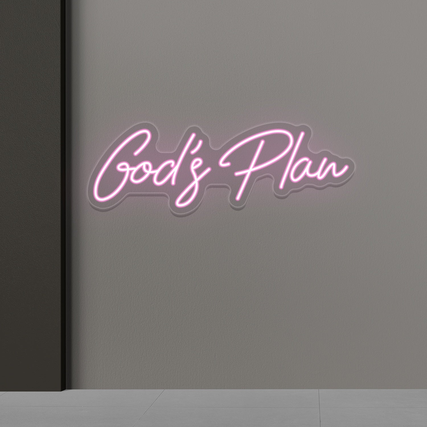 Gods Plan Led Neon Sign | Shineneon