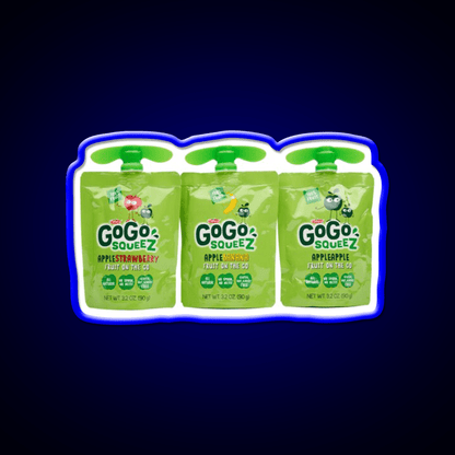 Gogo Squeez Snack Food Led Neon Sign Rgb Color - Shineneon