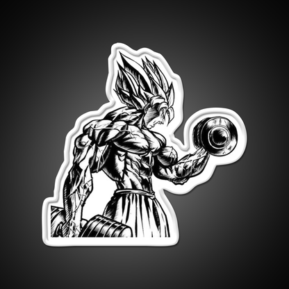 Goku Gym Fitness Led Neon Sign Rgb Color