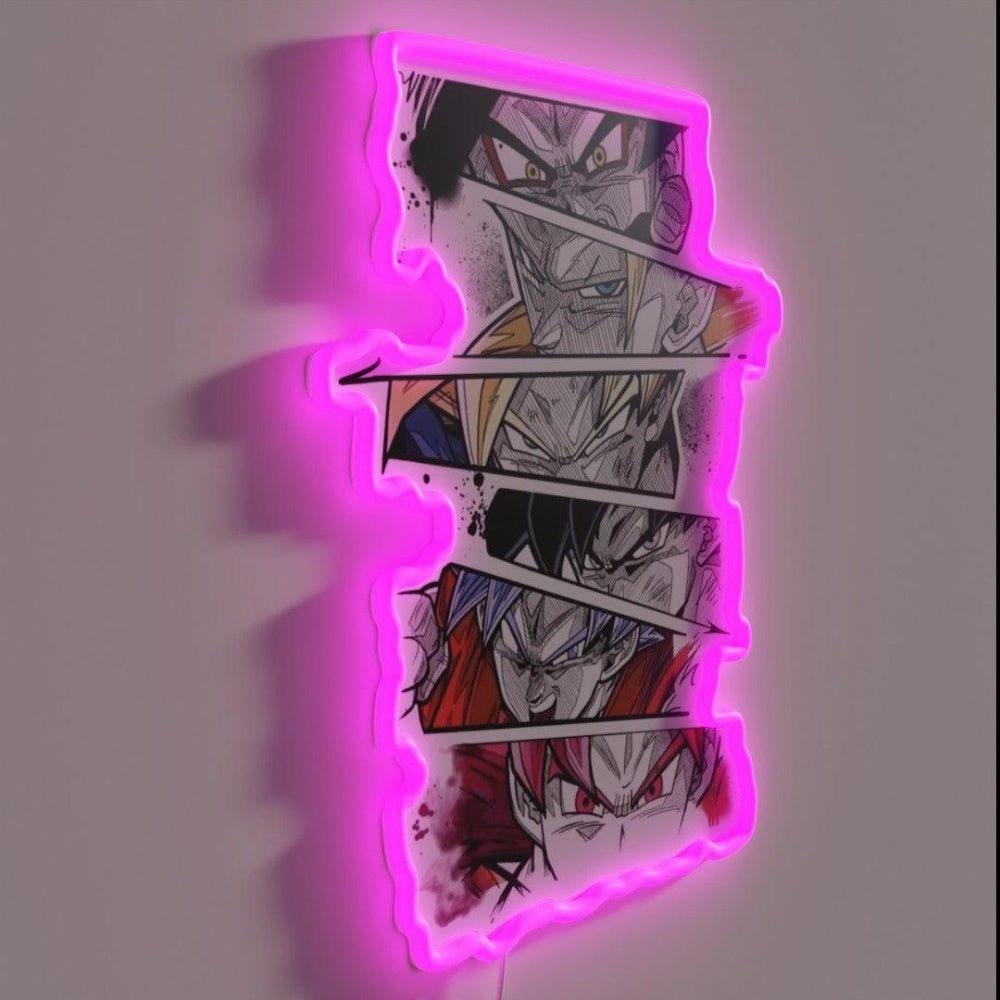 Goku Rgb Led Neon Sign - Shineneon