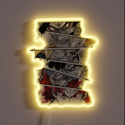 Goku Rgb Led Neon Sign - Shineneon