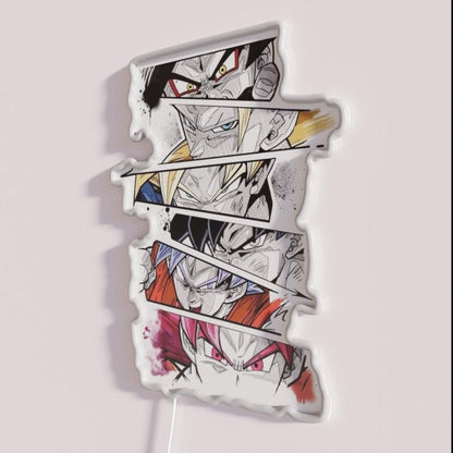 Goku Rgb Led Neon Sign - Shineneon