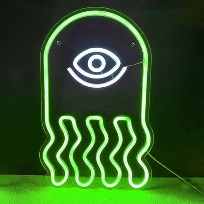 Golden All - Seeing Eye Led Neon Sign - Shineneon
