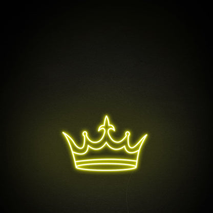 Golden Crown Led Neon Sign Wall Art | Shineneon