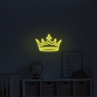 Golden Crown Neon Sign | Shineneon