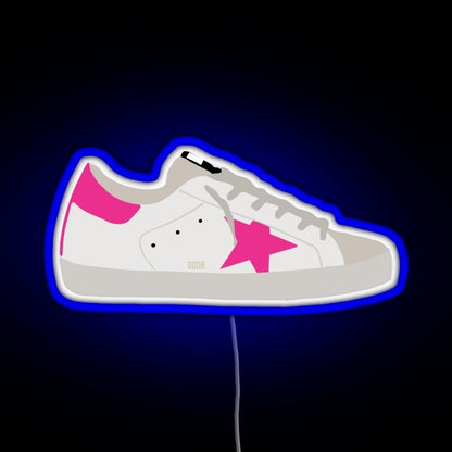 Golden Goose Sneaker Rgb Led Neon Sign Pop Wall Art - Shineneon