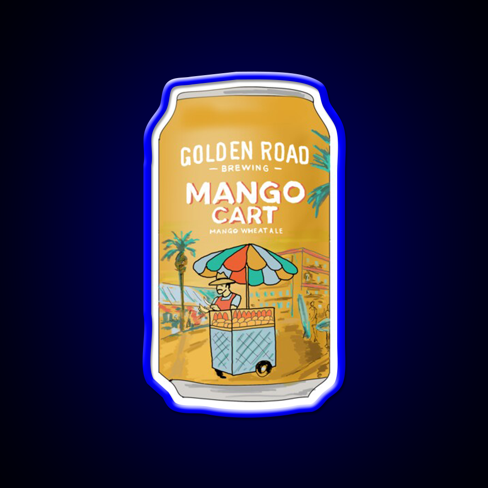 Golden Road Mango Cart Beer Bar Decor Led Neon Sign Rgb Color