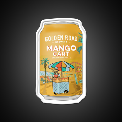 Golden Road Mango Cart Beer Bar Decor Led Neon Sign Rgb Color