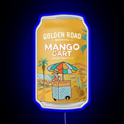 Golden Road Mango Cart Rgb Led Neon Sign Pop Wall Art - Shineneon