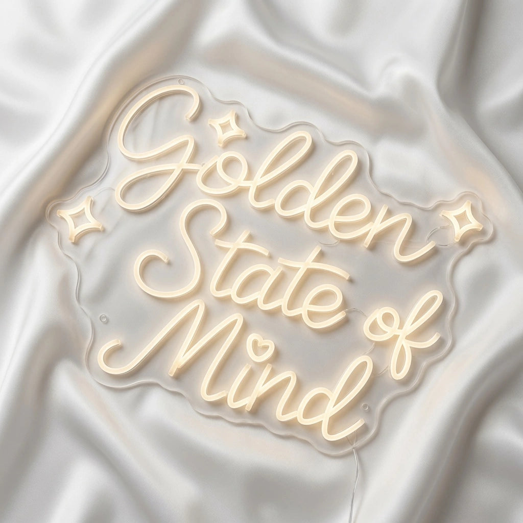Golden State Of Mind LED Neon Sign - 01 Original Product Image