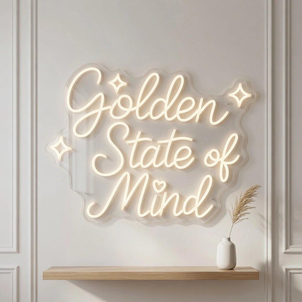 Golden State Of Mind LED Neon Sign - Shineneon
