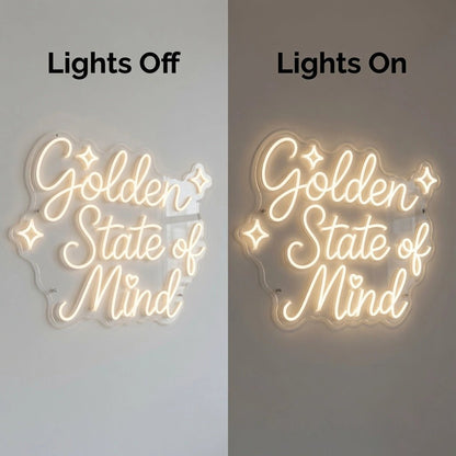 Golden State Of Mind LED Neon Sign - Shineneon