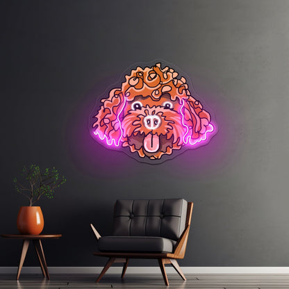 Goldendoodle Dog Affordable Custom Neon Signs - Shineneon