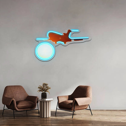 Goldendoodle Dog Affordable Custom Neon Signs - Shineneon