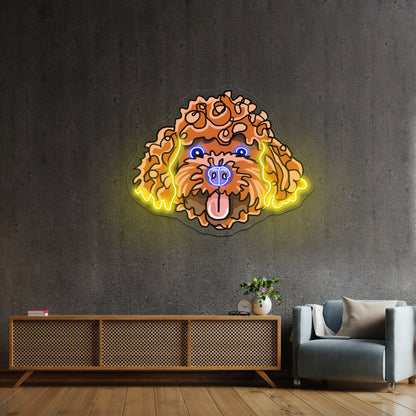 Goldendoodle Dog Affordable Custom Neon Signs - Shineneon