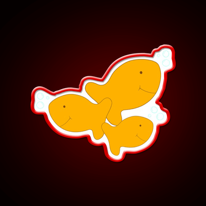 Goldfish Snack Food Led Neon Sign Rgb Color - Shineneon