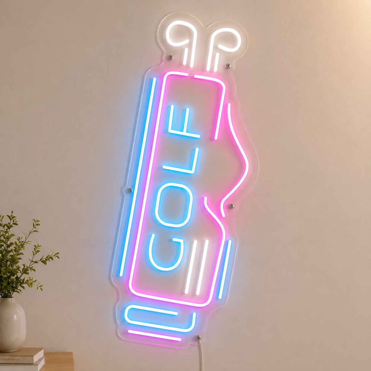 Golf Bedroom Decor LED Neon Sign main product image