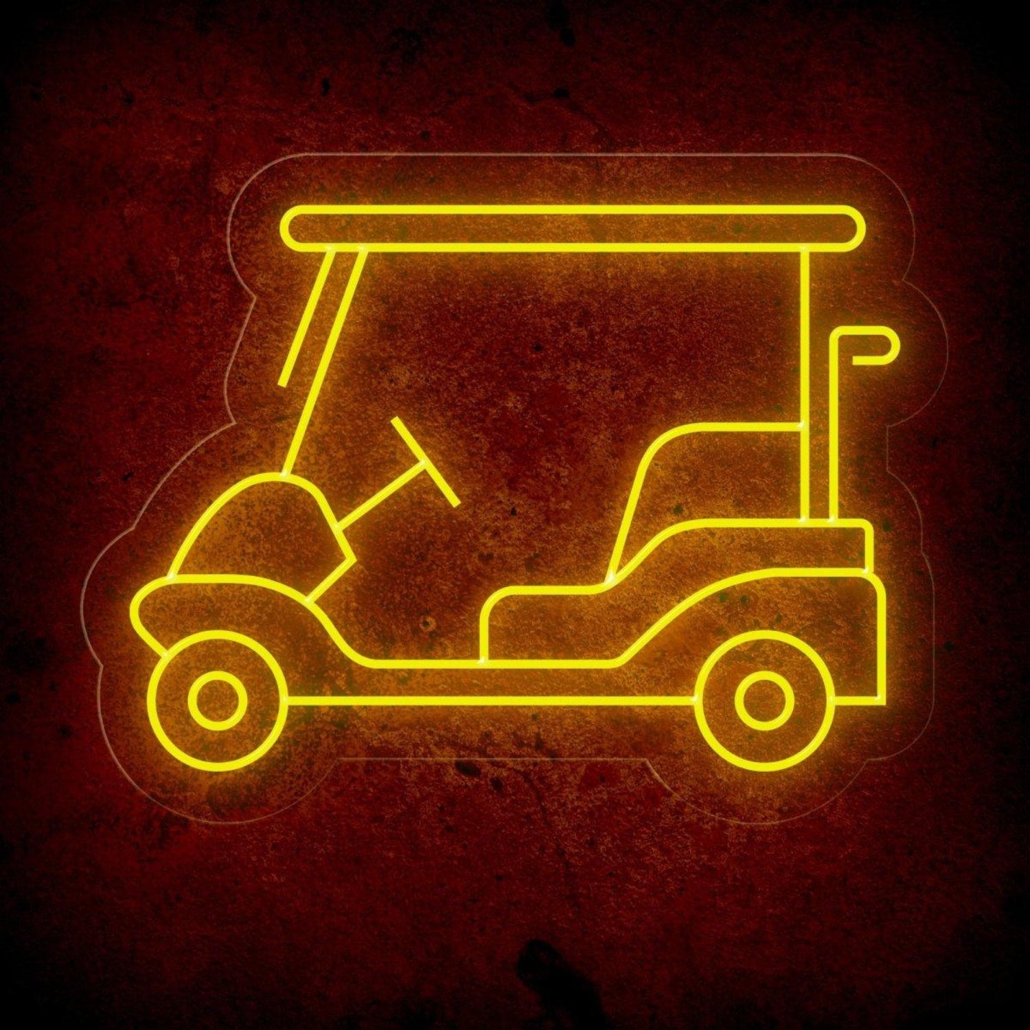 Golf Cart Led Neon Sign Outdoor Parking Club Decoration | Shineneon
