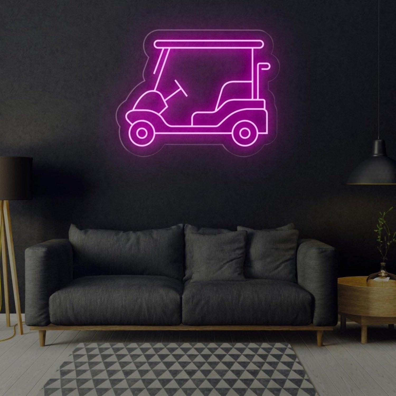 Golf Cart Led Neon Sign Outdoor Parking Club Decoration | Shineneon
