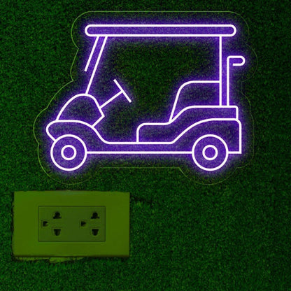 Golf Cart Led Neon Sign Outdoor Parking Club Decoration | Shineneon