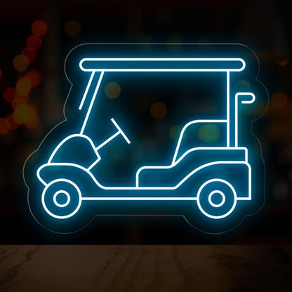 Golf Cart Led Neon Sign Outdoor Parking Club Decoration | Shineneon
