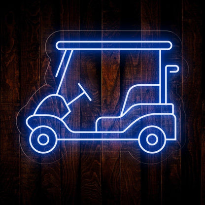 Golf Cart Led Neon Sign Outdoor Parking Club Decoration | Shineneon
