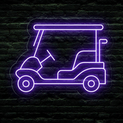 Golf Cart Led Neon Sign Outdoor Parking Club Decoration | Shineneon