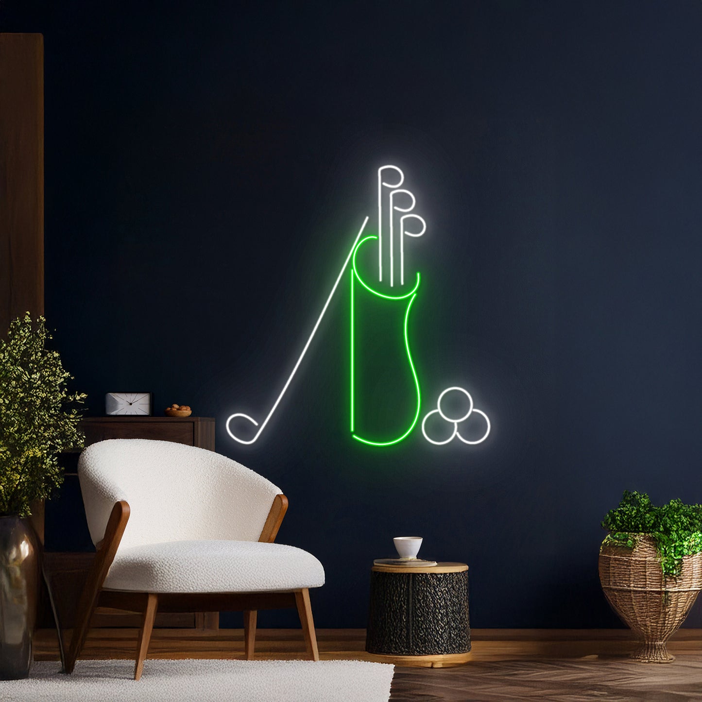 Golf Club Neon Sign