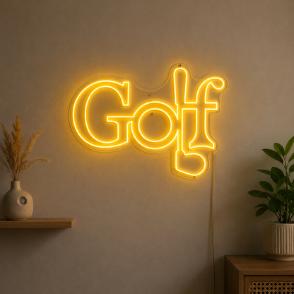 Golf Fan Room LED Neon Sign main product image