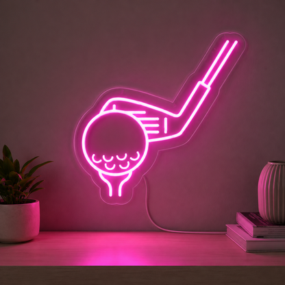Golf Game Room LED Neon Sign main product image