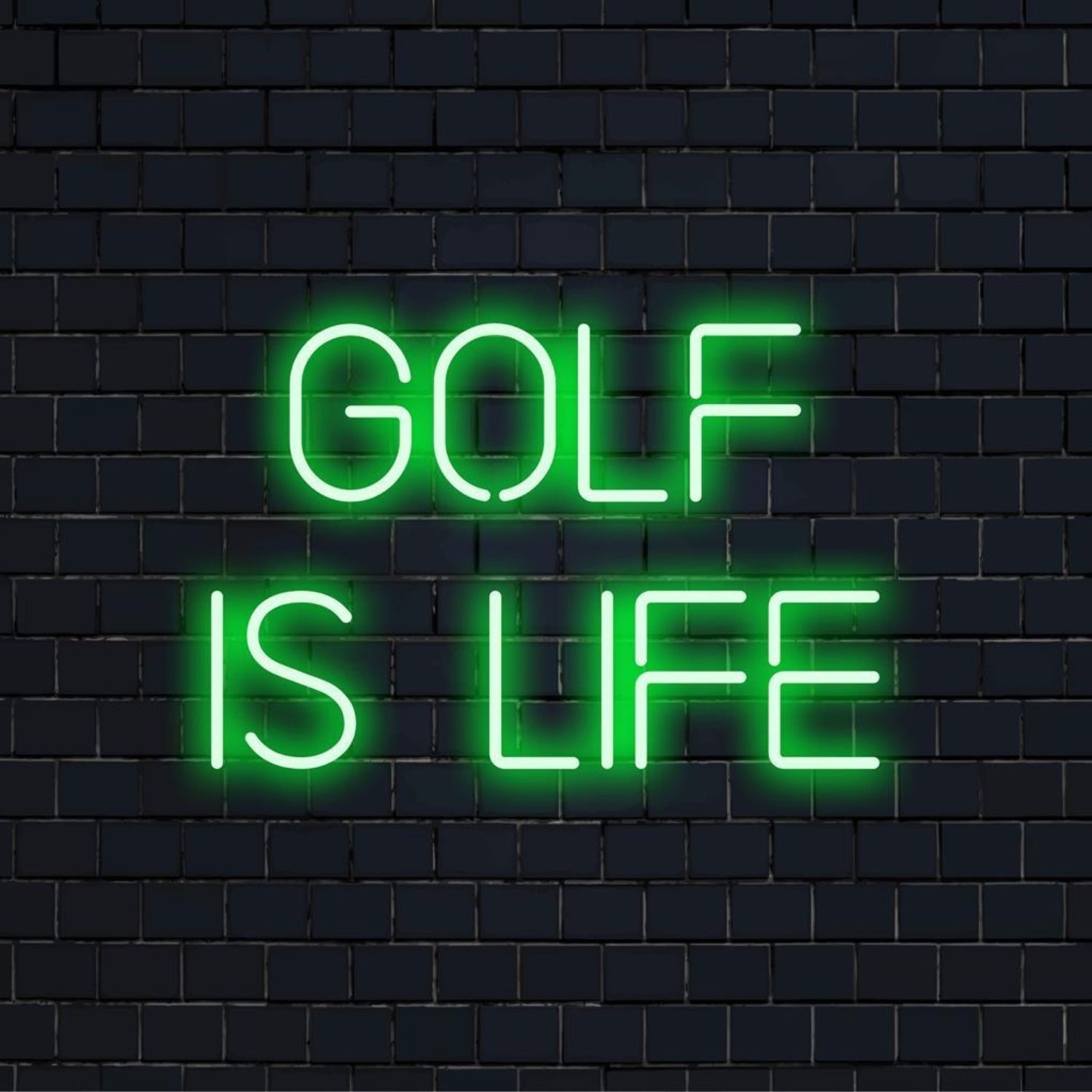 Golf Is Life Led Neon Sign For Wall Decor - Shineneon