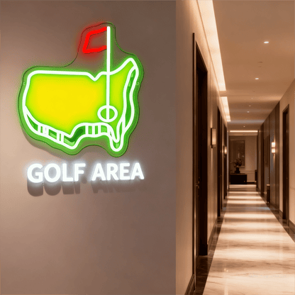 Golf LED Neon Sign for Bar Garage Man Cave and Gift USB Neon Sign - Shineneon