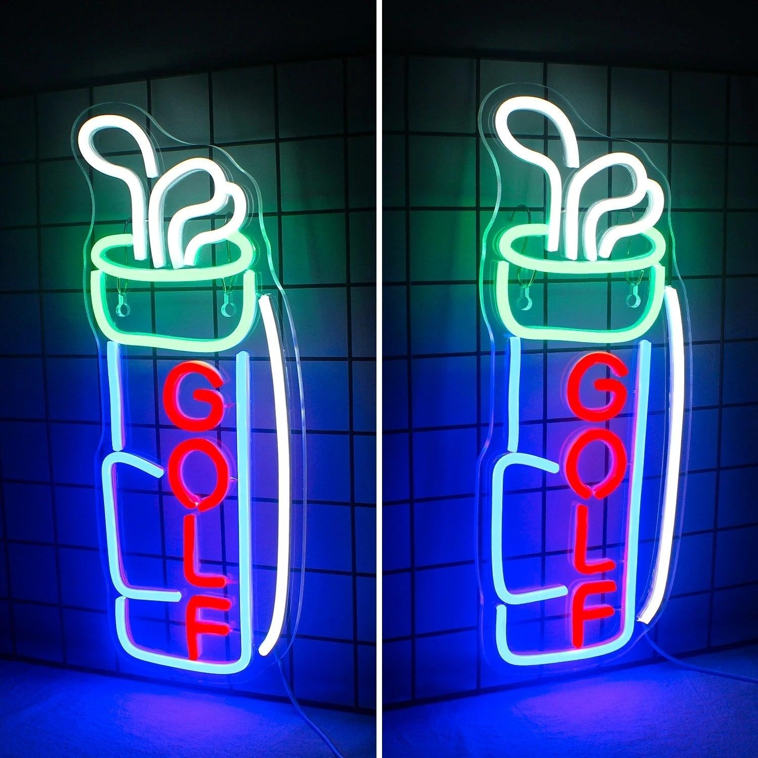 Golf Lover Led Neon Sign Wall Decor - Shineneon