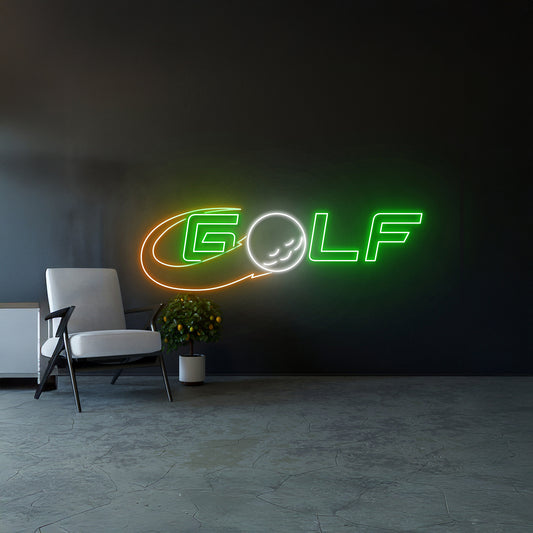 Golf Neon Sign Golf Decor