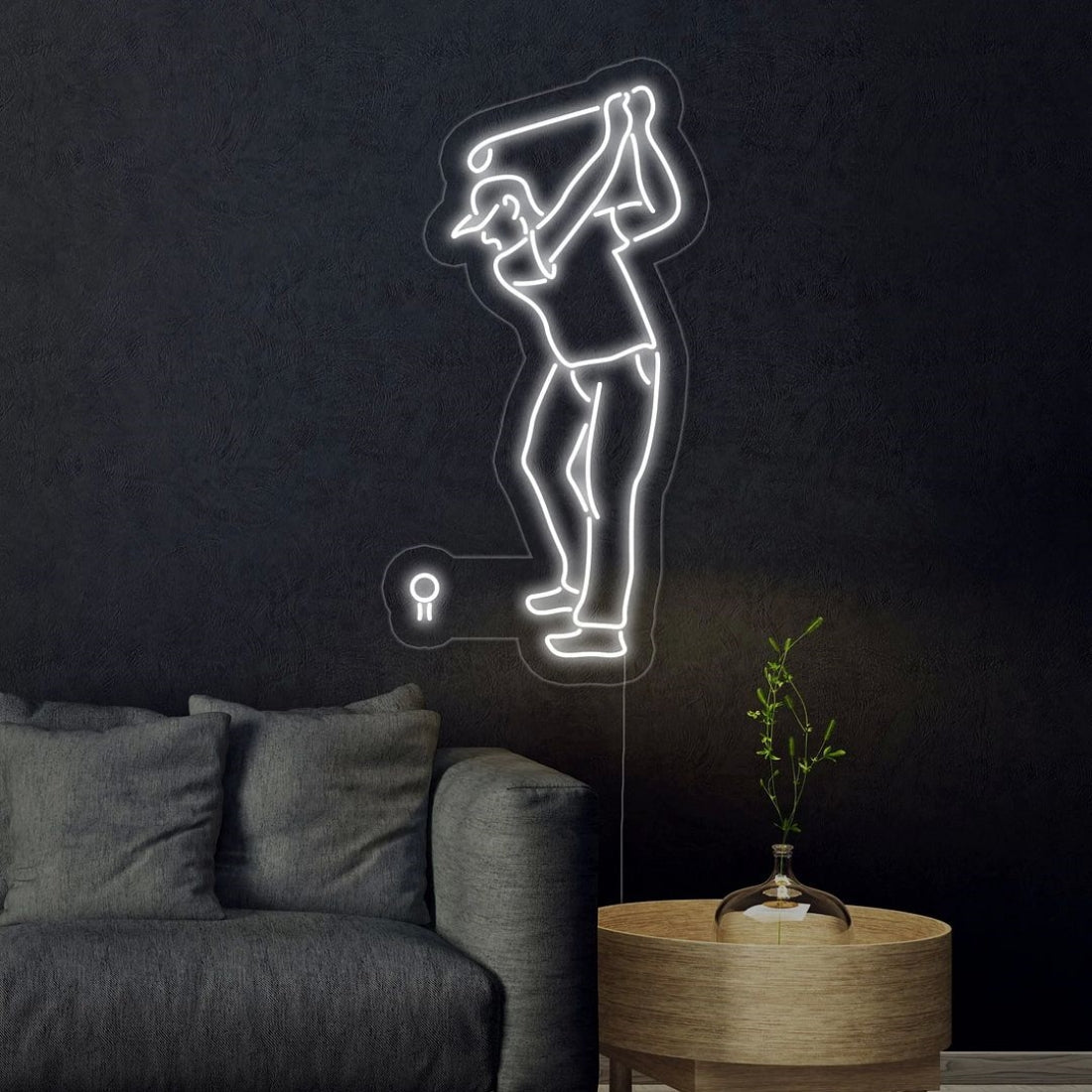 Golf Player Led Sign Business Neon Sign - Shineneon